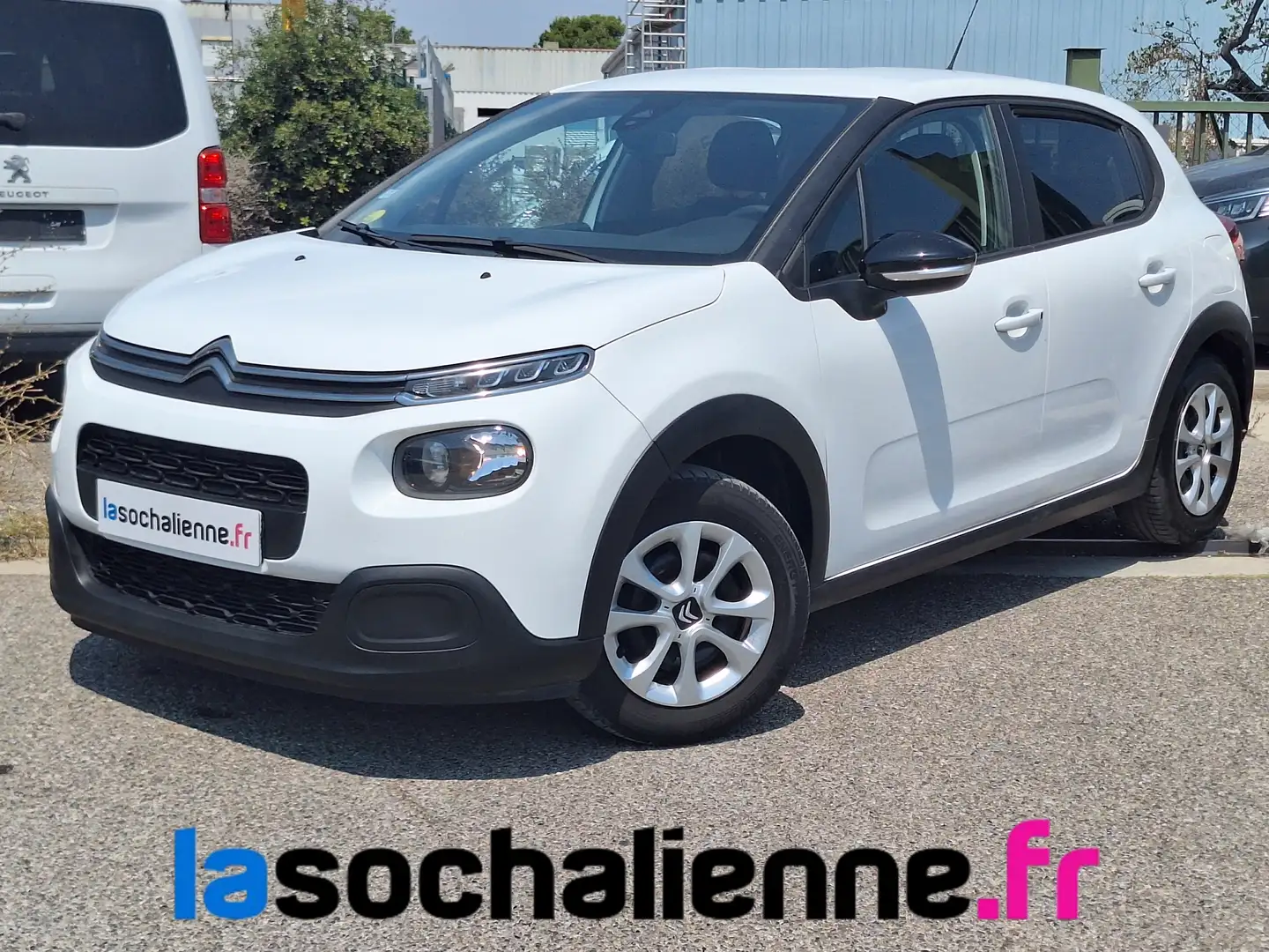 Citroen C3 BlueHDi 100 S\u0026amp;S BVM6 Feel Blanc - 1