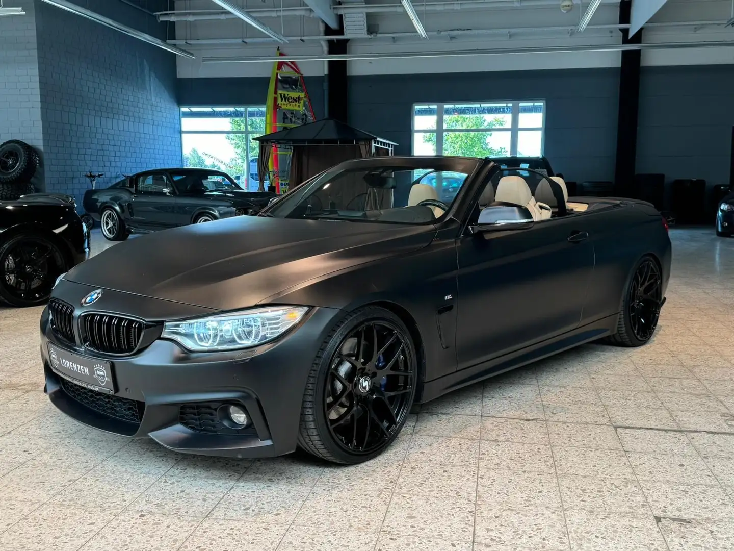 BMW 435 i Cabrio M-Paket LED Shadow Soft Kamera H&K Negro - 1