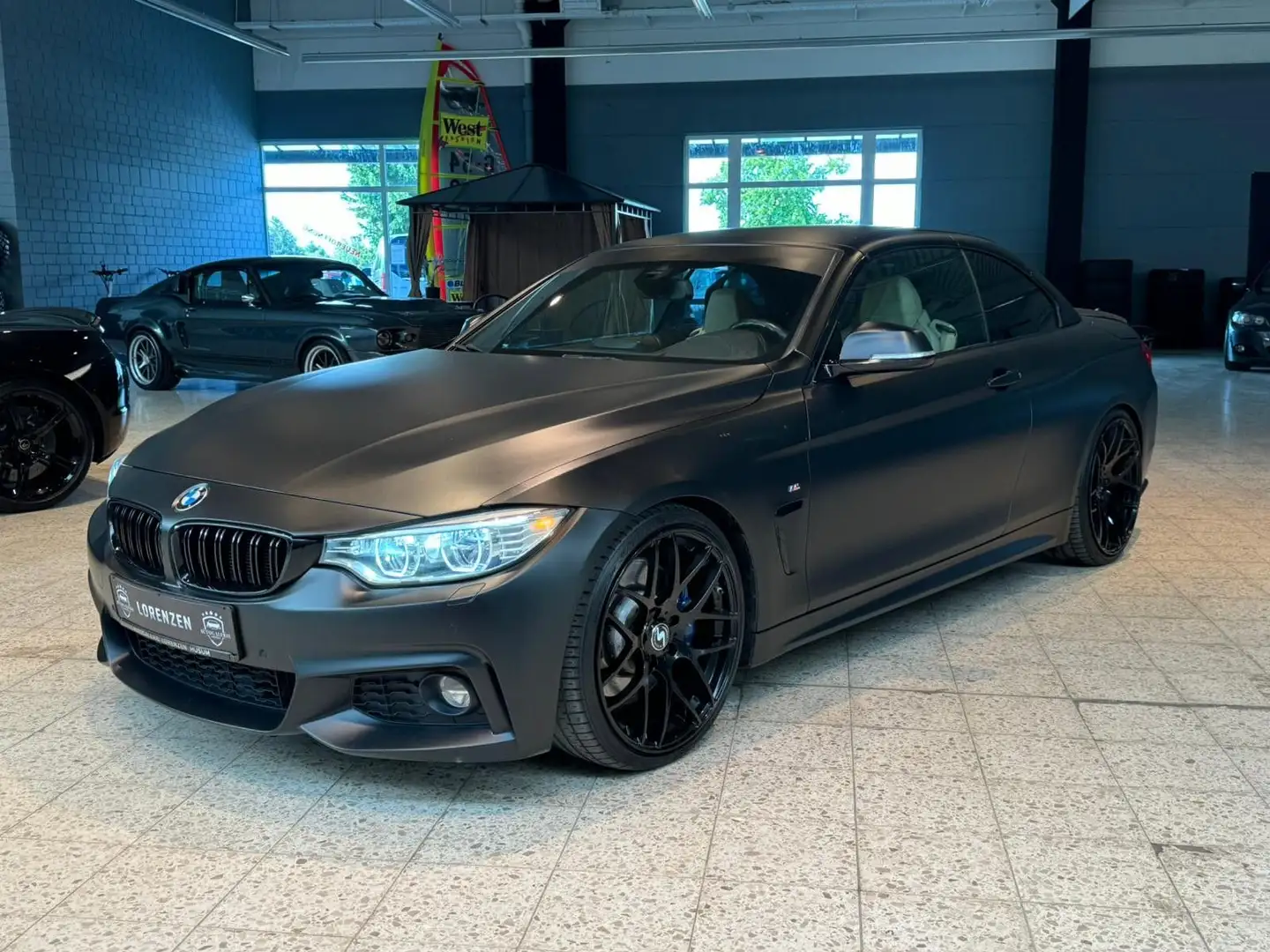 BMW 435 i Cabrio M-Paket LED Shadow Soft Kamera H&K Negro - 2