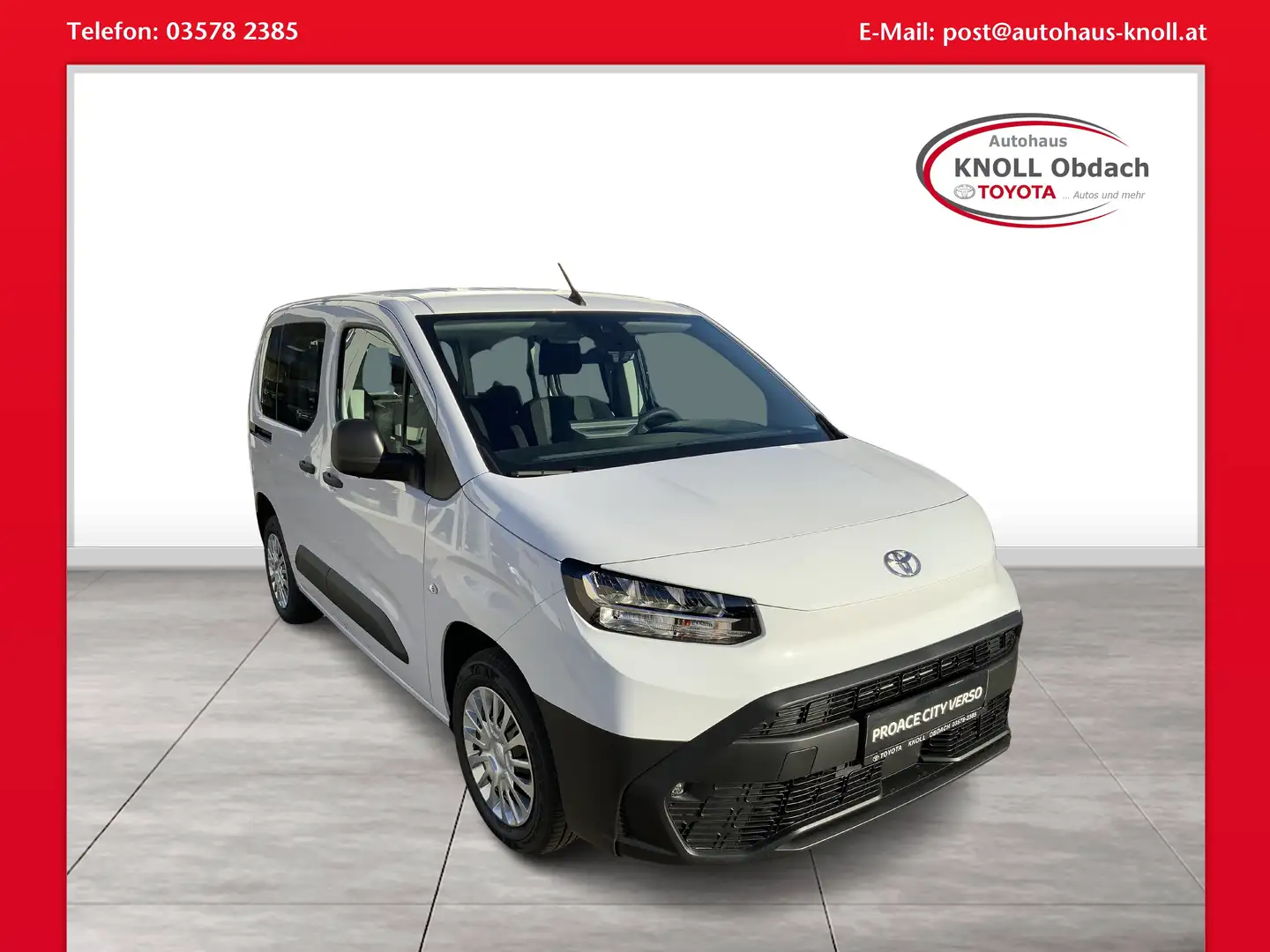 Toyota Proace City Verso L1 Shuttle Bílá - 1