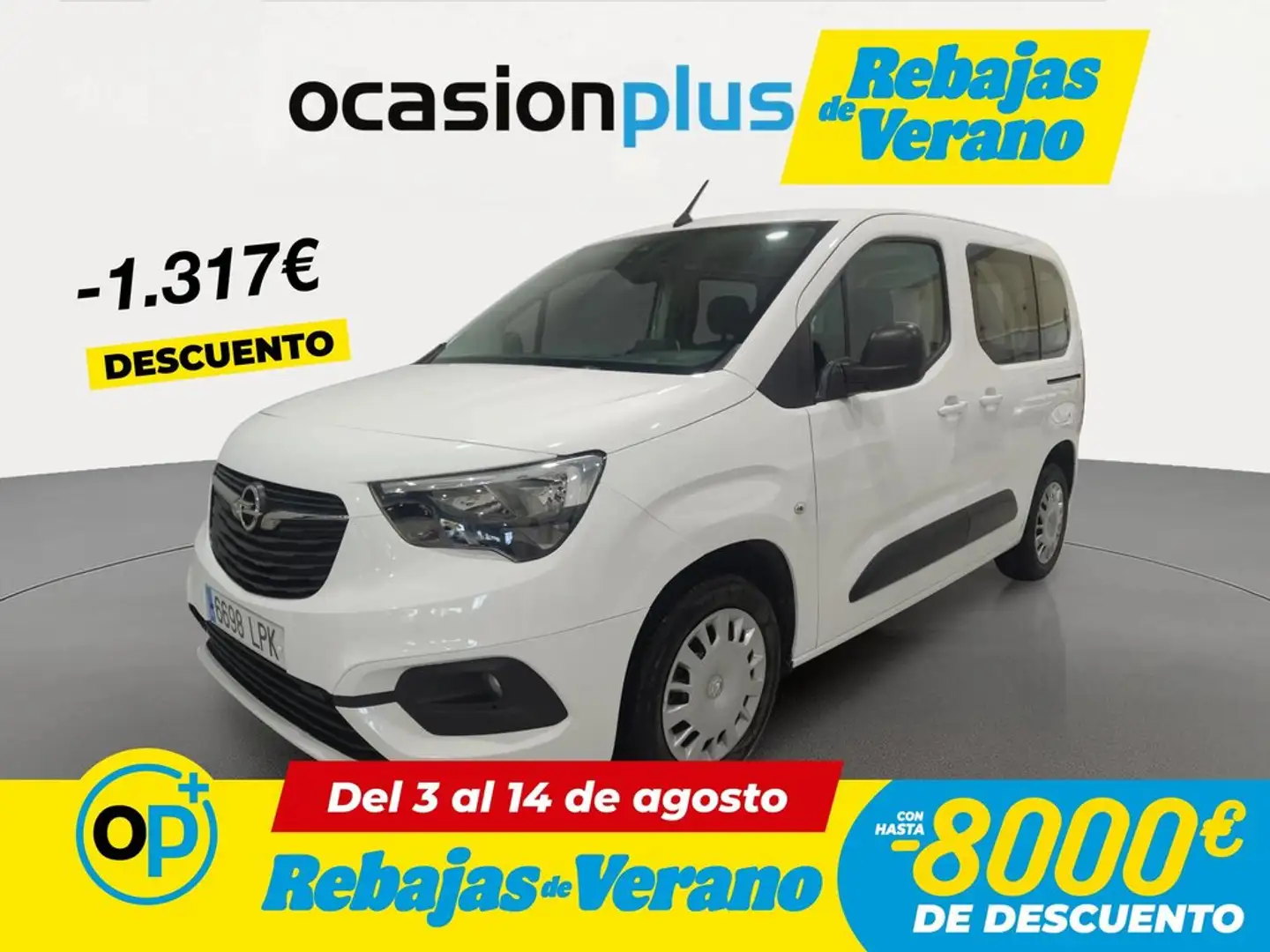 Opel Combo Life 1.5TD S/S Edition Plus L 100 Blanco - 1