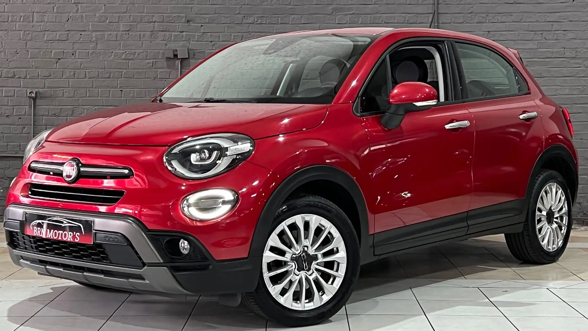 Fiat 500X 1.0 GSE//1ere Pro//Carnet//Navi//Keyless//Caméra/ Rouge - 1