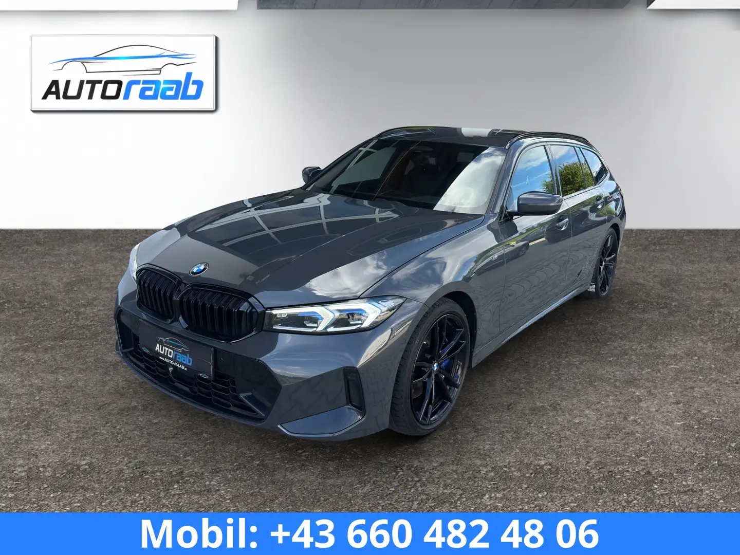 BMW 320 d xDrive M Sport *STANDHZ*AHV*LED*RFK*DIGITAL* Grau - 1