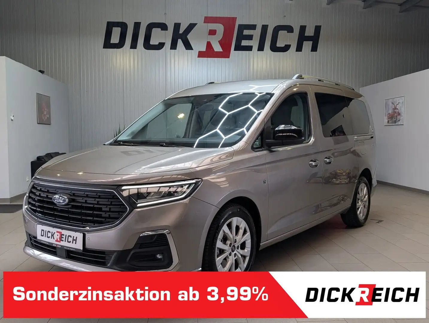 Ford Tourneo Connect L2 Titanium 7-Sitze Bi-LED Cam A Silber - 1