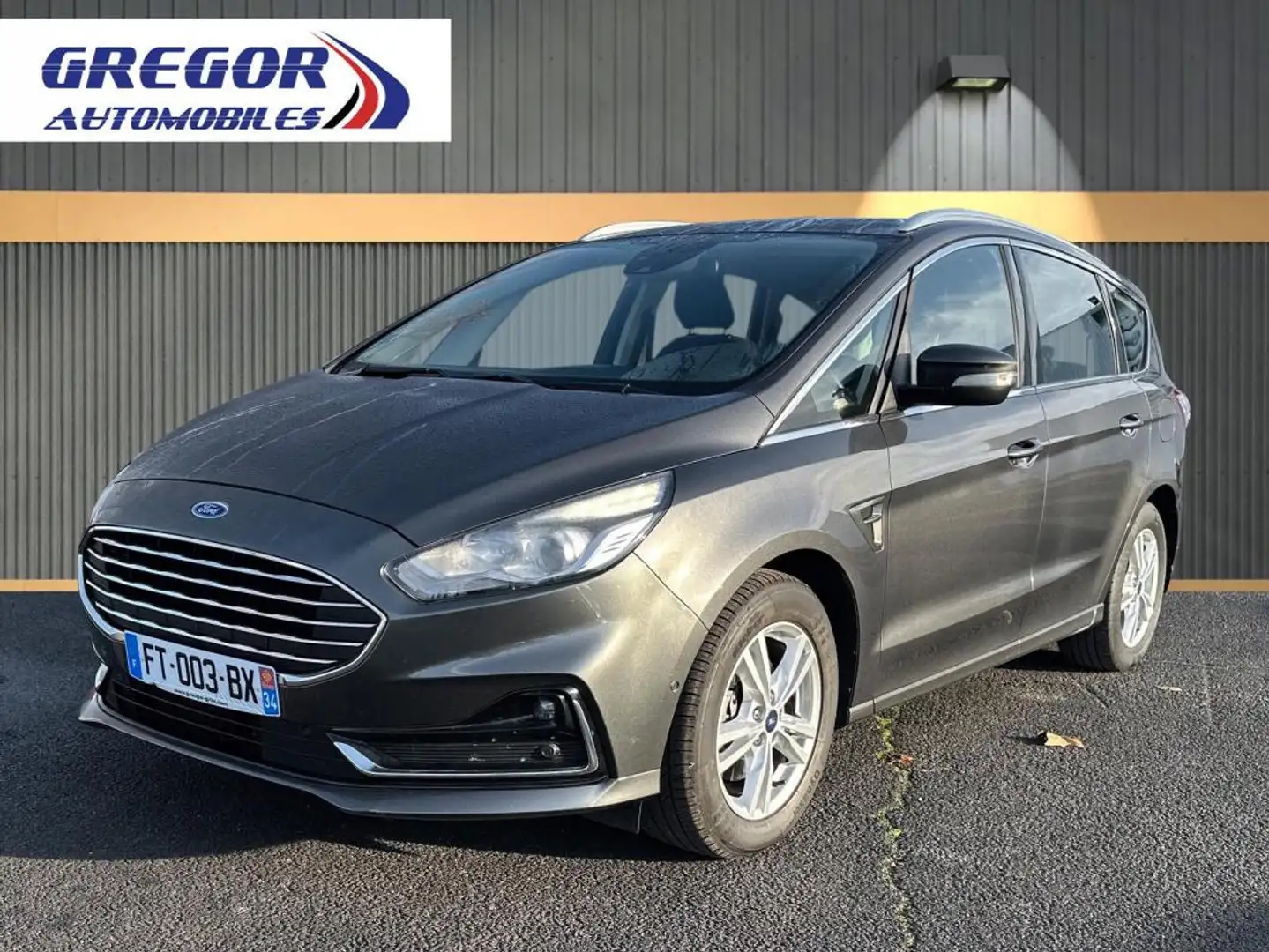 Ford S-Max 2.0 TDCI 150CH TITANIUM Gris - 1