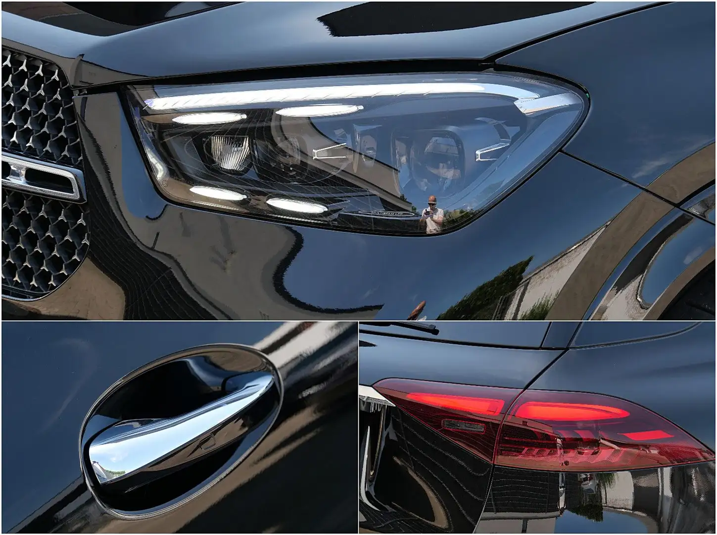 Mercedes-Benz GLE 300 d 4M AMG+Night,360,HUD,Pano.Burm.7Sitzer Schwarz - 2