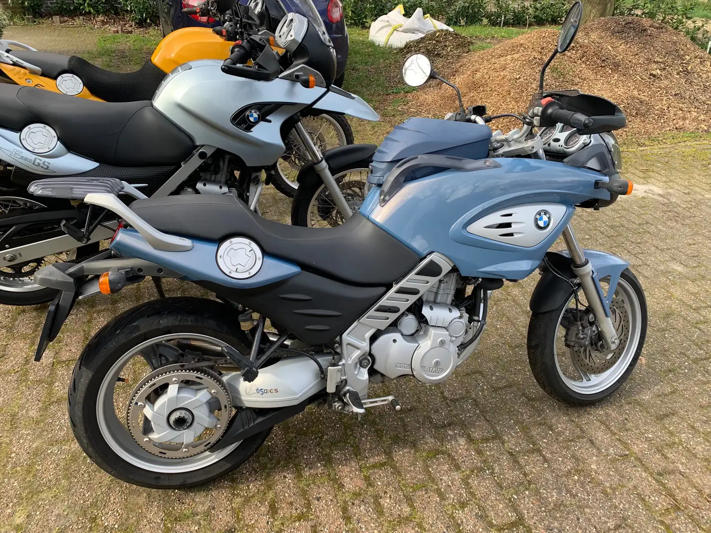 BMW F 650 CS Scarver Bleu - 1