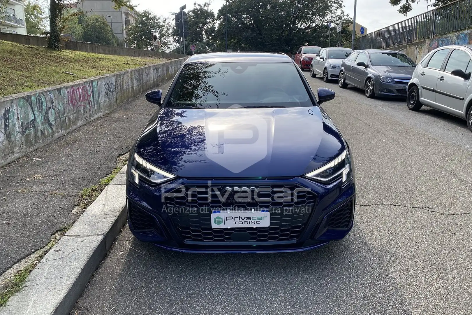 Audi A3 A3 SPB 35 TDI S tronic S line edition Bleu - 2