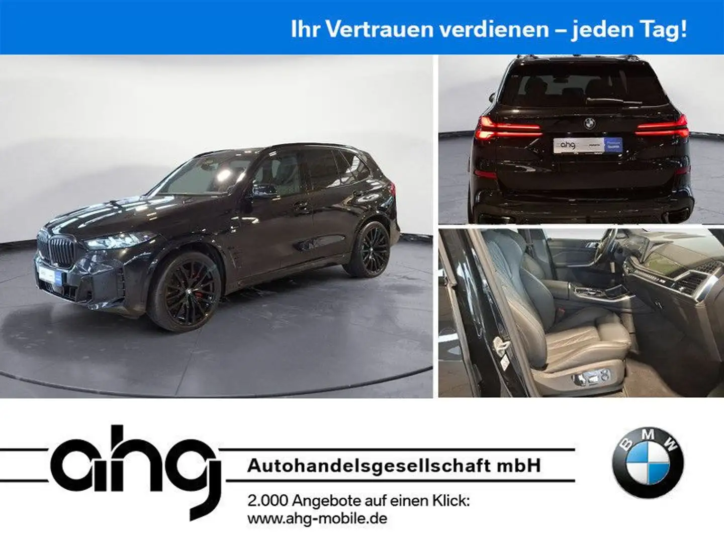BMW X5 xDrive30d M Sportpaket Pro Panorama 2- Achs L Schwarz - 1