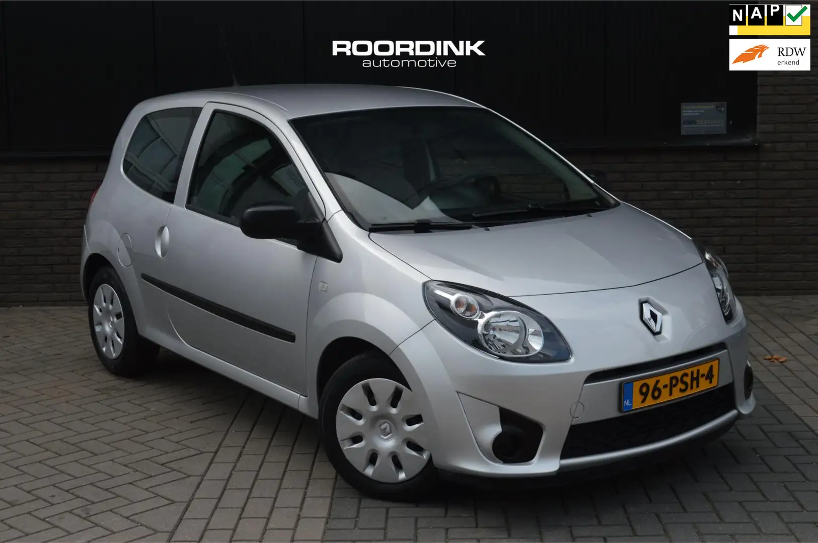 Renault Twingo Airco|Elek.ramen|2e eigenaar|75pk! Grijs - 1