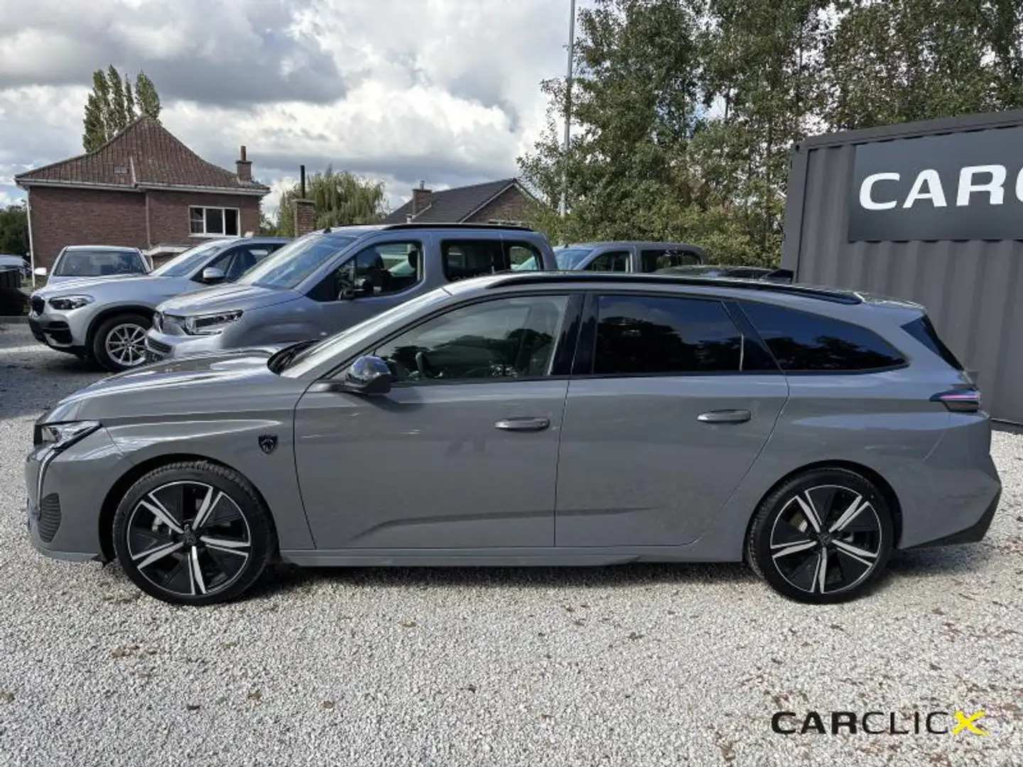 Peugeot 308 GT Hybrid 136 e-DCS6 Gris - 2