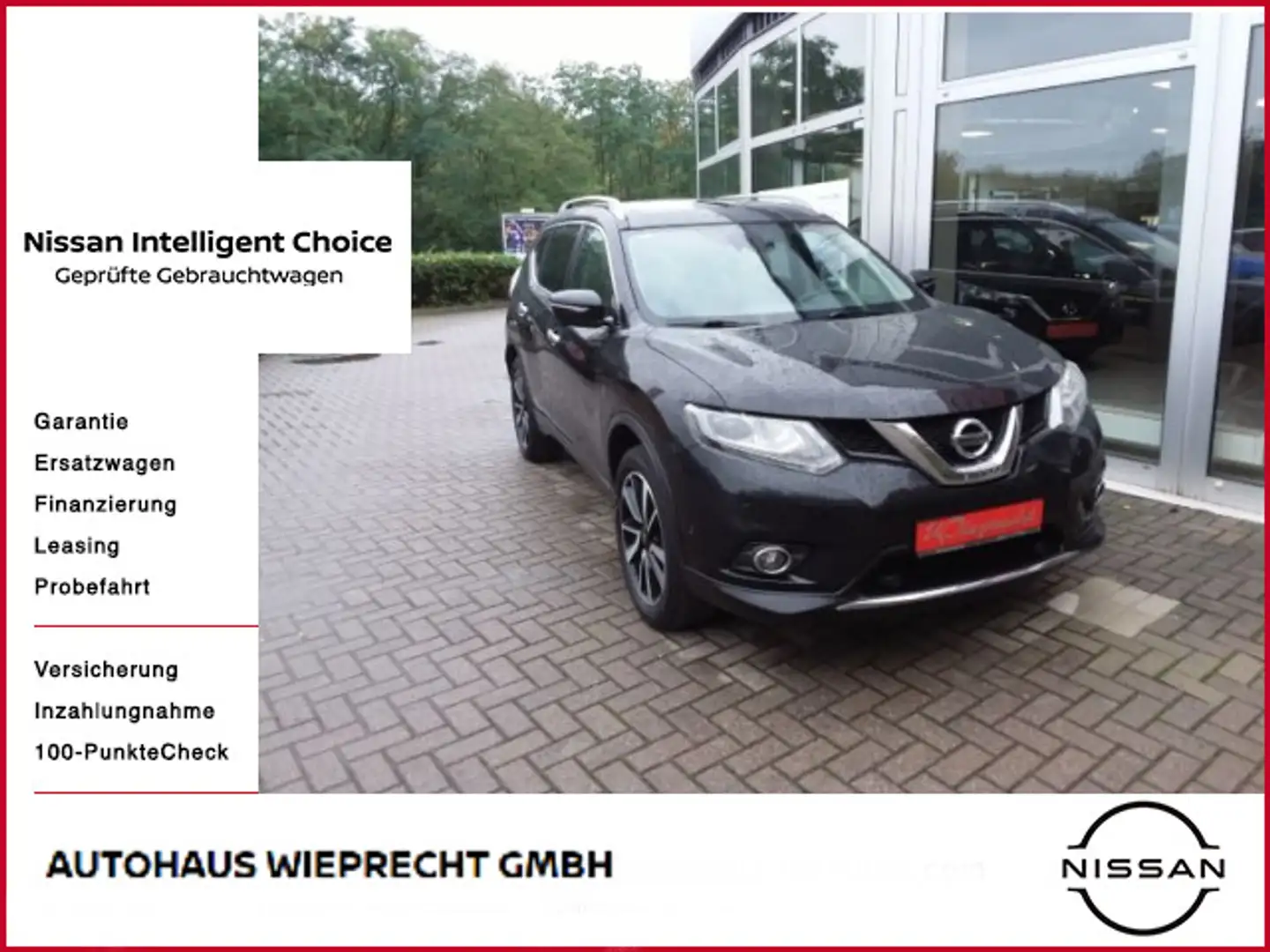 Nissan X-Trail Tekna Schwarz - 1