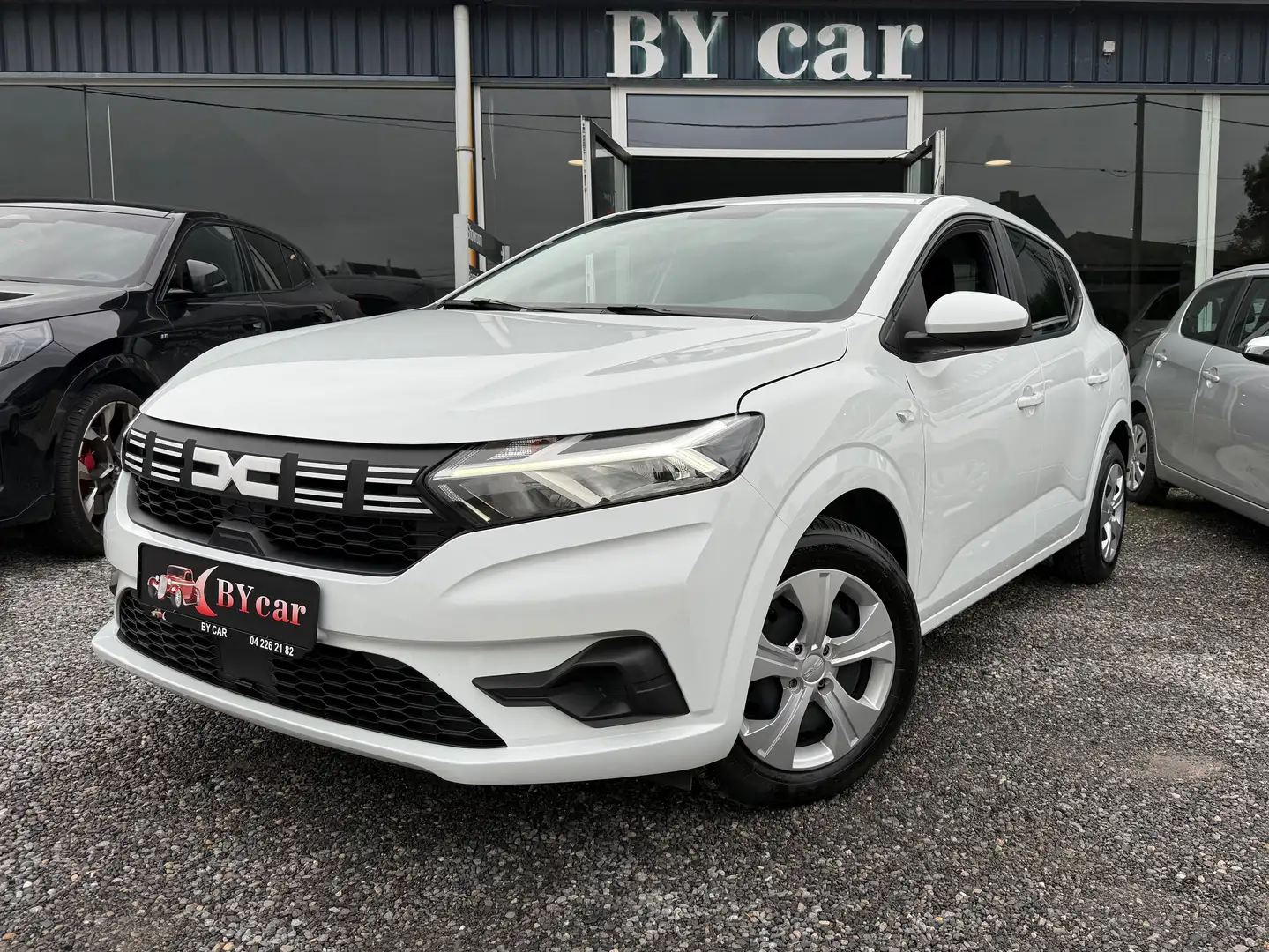 Dacia Sandero 1.0i SCe *GARANTIE 2 ANS* !! 10.000 KM !! Blanc - 1