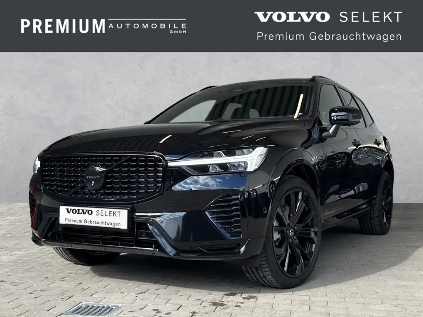 Volvo XC60 Plus Black Edition Recharge Plug-In Hybrid AWD T8 Schwarz - 1