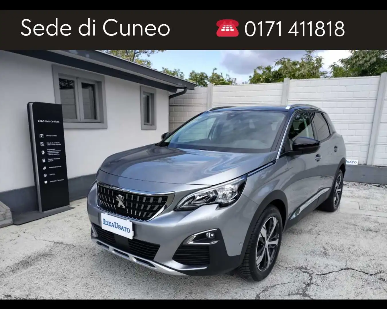 Peugeot 3008 1.5 BlueHDi Allure Grigio - 1