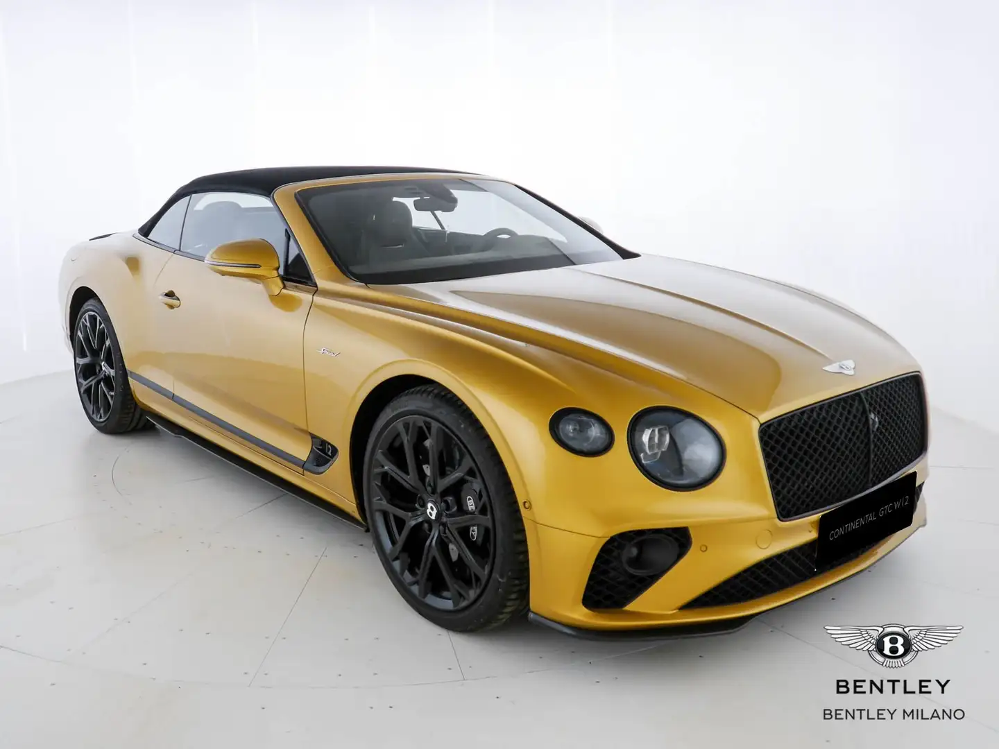 Bentley Continental GTC GTC W12 Speed W12 659cv - BENTLEY MILANO Gelb - 2