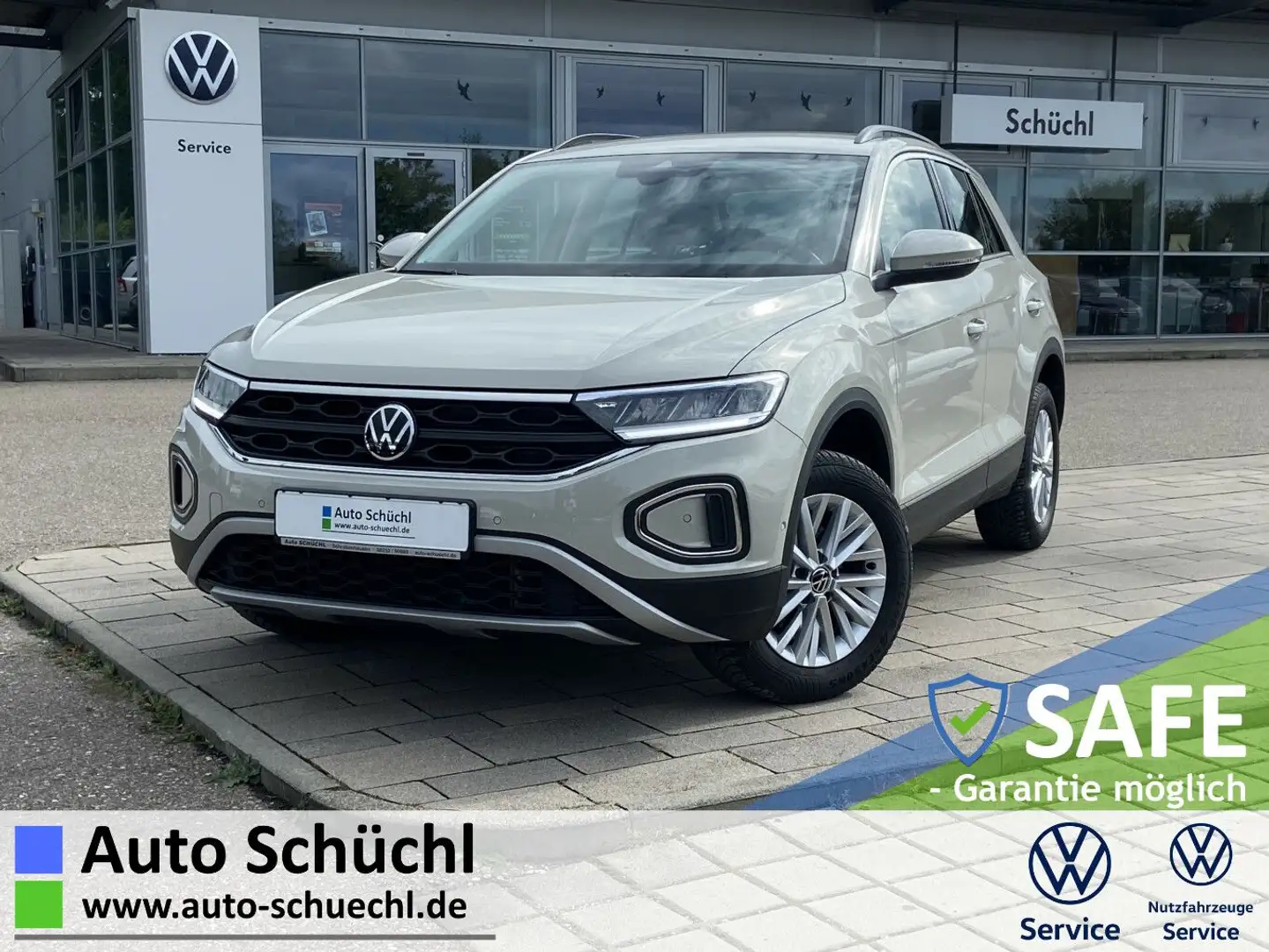 Volkswagen T-Roc 1.5 TSI DSG LIFE NAVI+LED+AHK+APP-CONNECT+ Grau - 1