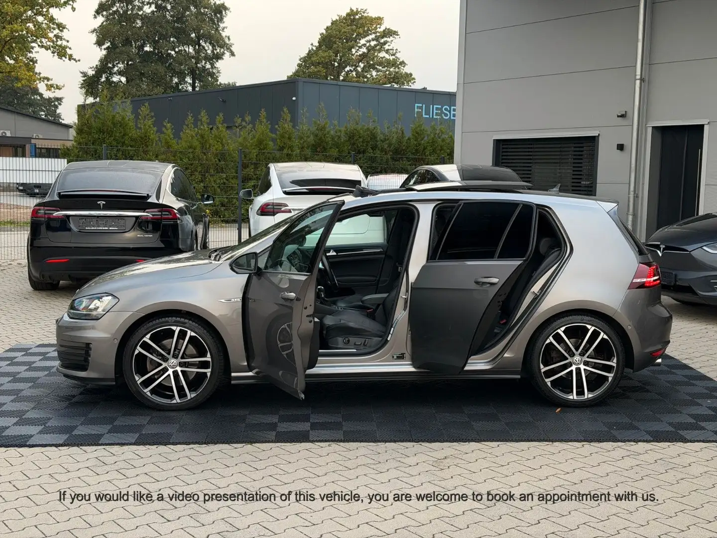 Volkswagen Golf GOLF 2.0 TDI DSG GTD | PANO | DYNAUDIO | Gris - 2