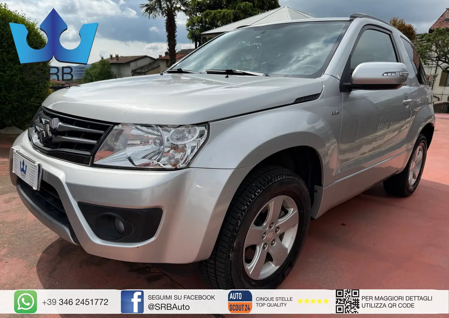 Suzuki Grand Vitara 1.9 ddis * 4WD 4x4 * UNICA PROP Zilver - 1
