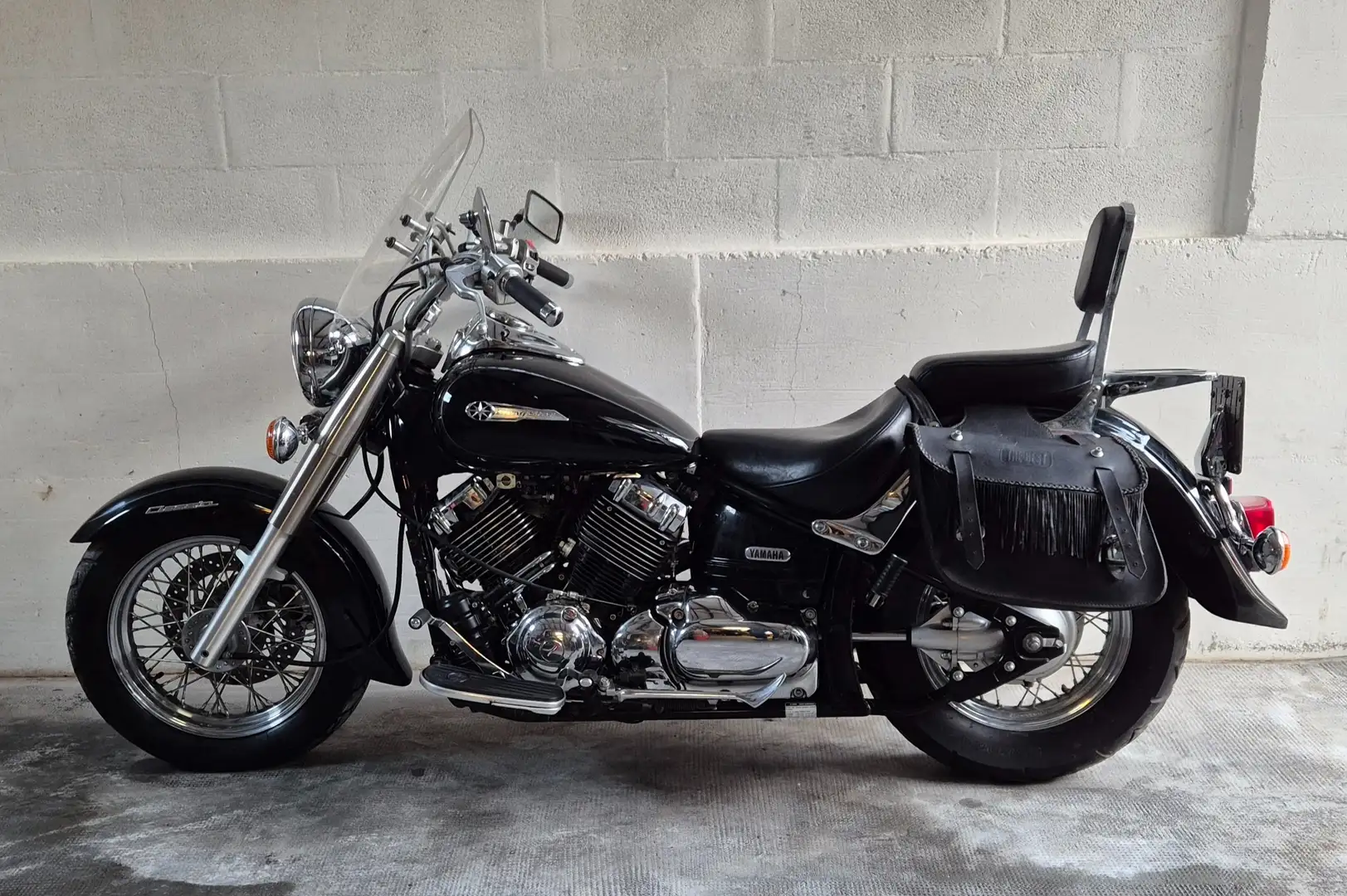 Yamaha XVS 650 drag star Zwart - 2