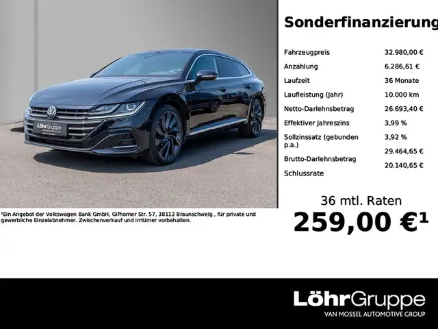 Volkswagen Arteon Shooting Brake 2.0 TDI DSG R Line ZGV