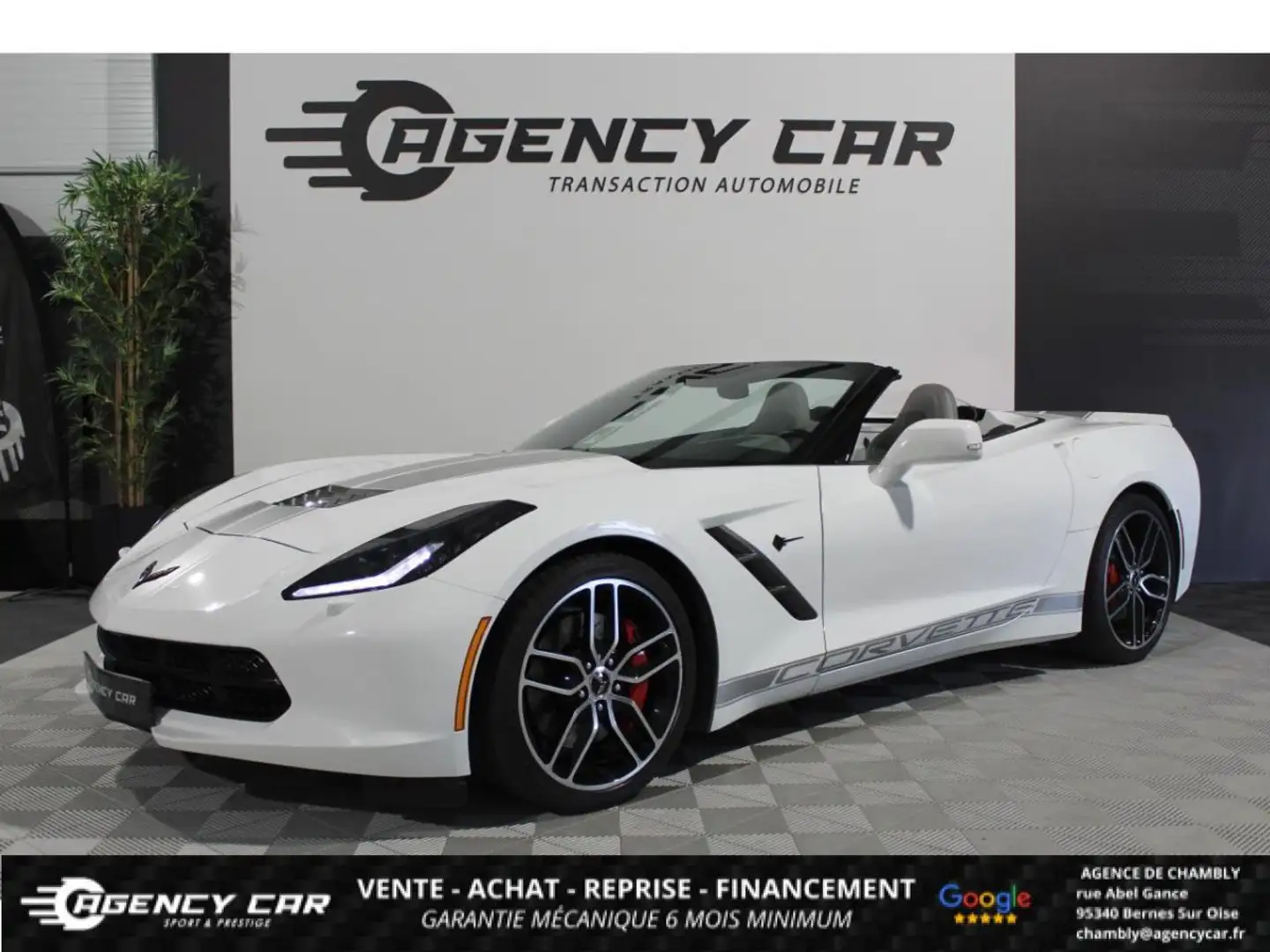 Chevrolet Corvette Cabriolet Edition 1.25 6.2 V8 466CH - Faible Kms Blanc - 1