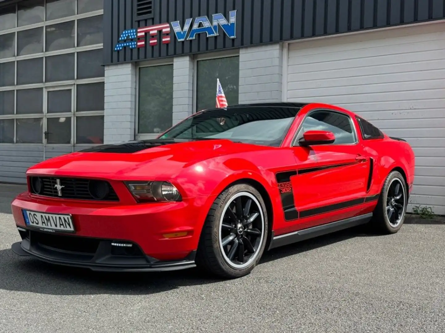 Ford Mustang 302 BOSS Original Recaro No. 195 Rouge - 1