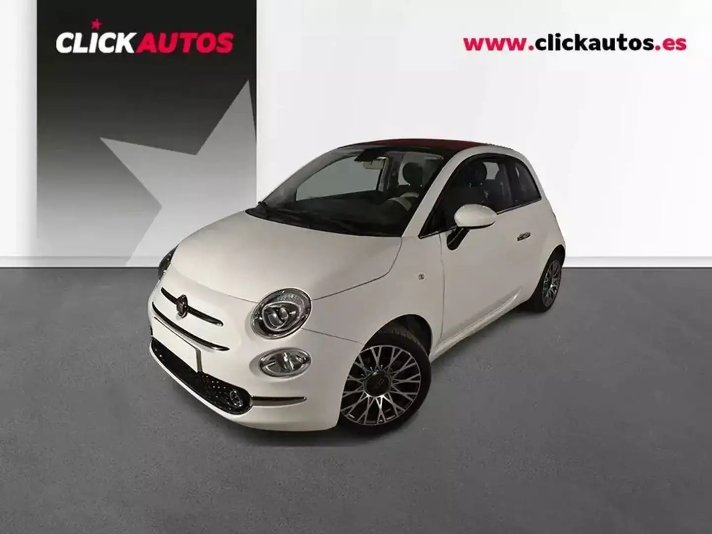 Fiat 500 1.0 Hybrid 70CV Star Blanc - 1