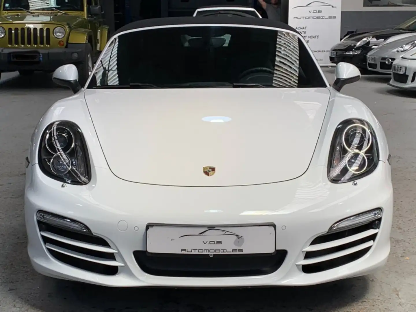 Porsche Boxster 981 2.7 265CV PDK / NAVI/ ECHAPPEMENT / 20 Blanco - 2