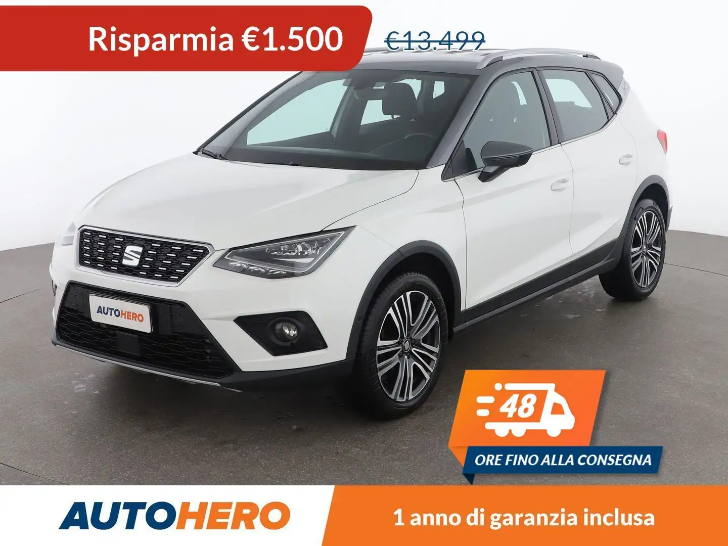 SEAT Arona 1.6 TDI XCELLENCE 95 CV Bianco - 1