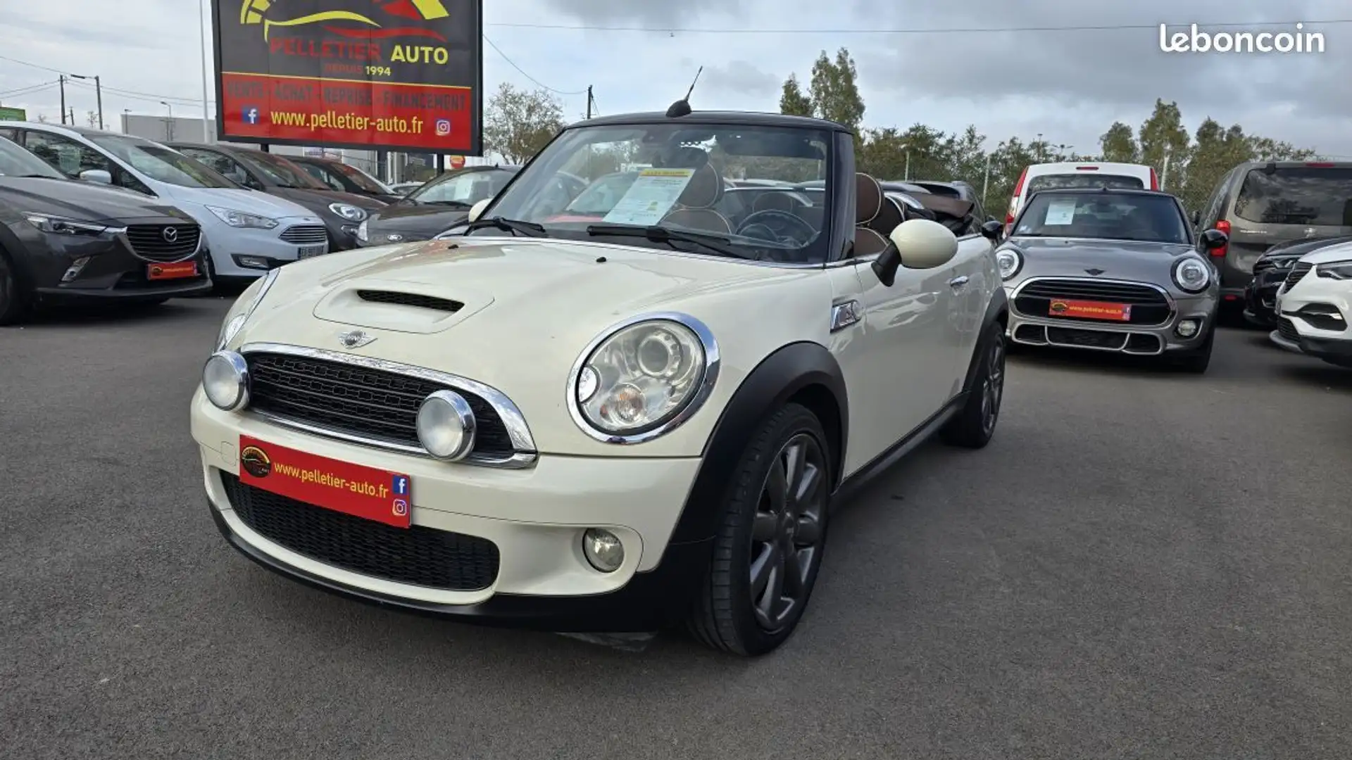 MINI One R57 Cabriolet 1.6i 175 Cooper S Pack Hot Spice Bej - 1