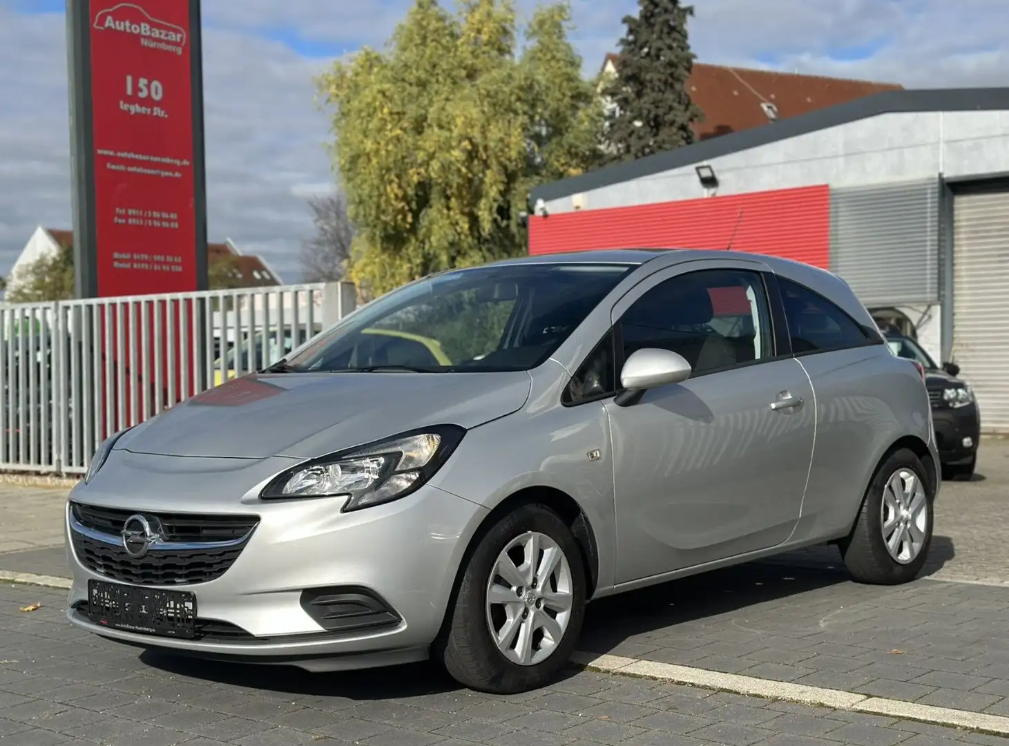 Opel Corsa E / Scheckheft / AHK Argent - 1