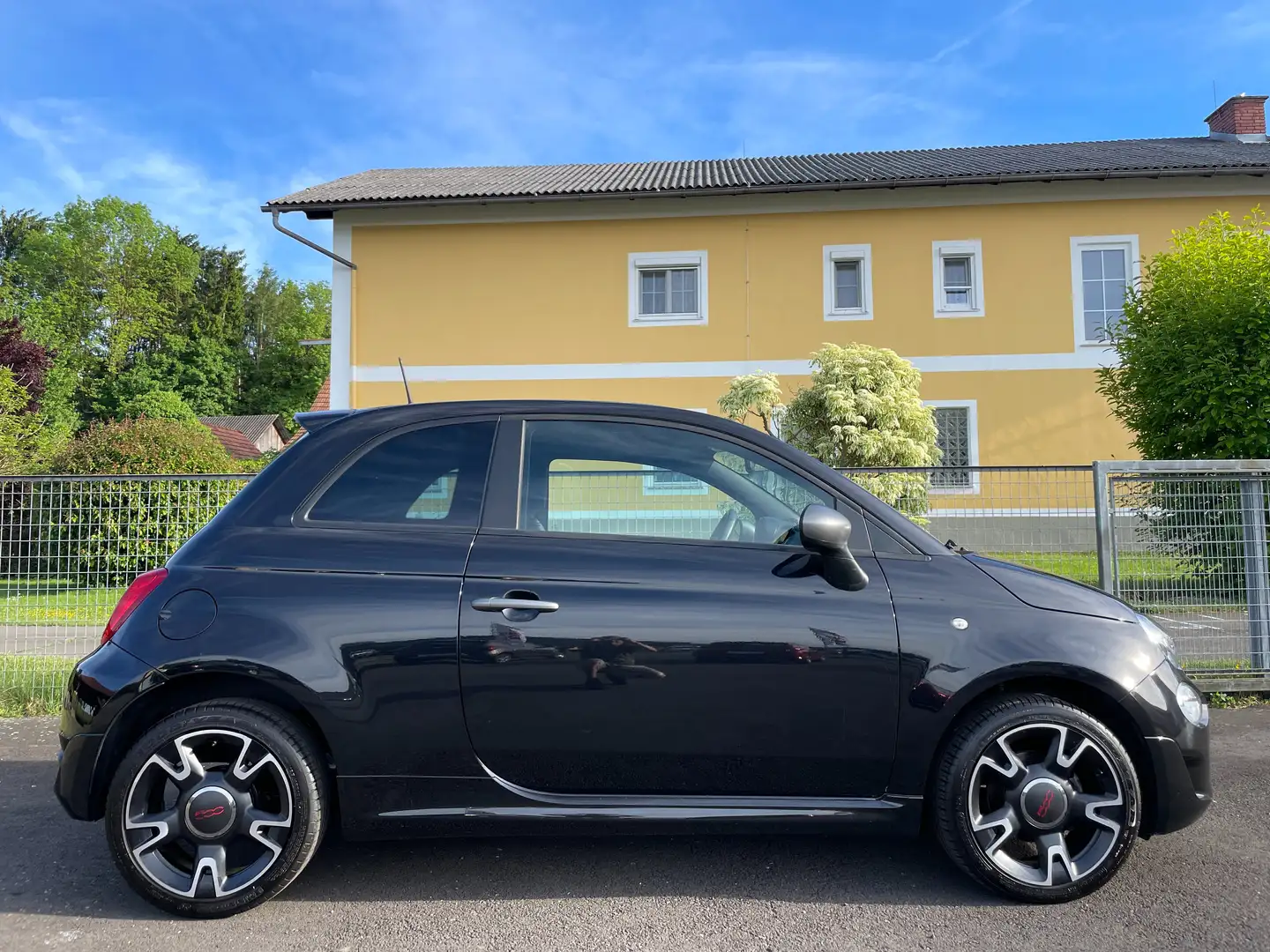 Fiat 500 500 1,2 Fire 70 500S **22.000KM**1.Besitz** Schwarz - 1