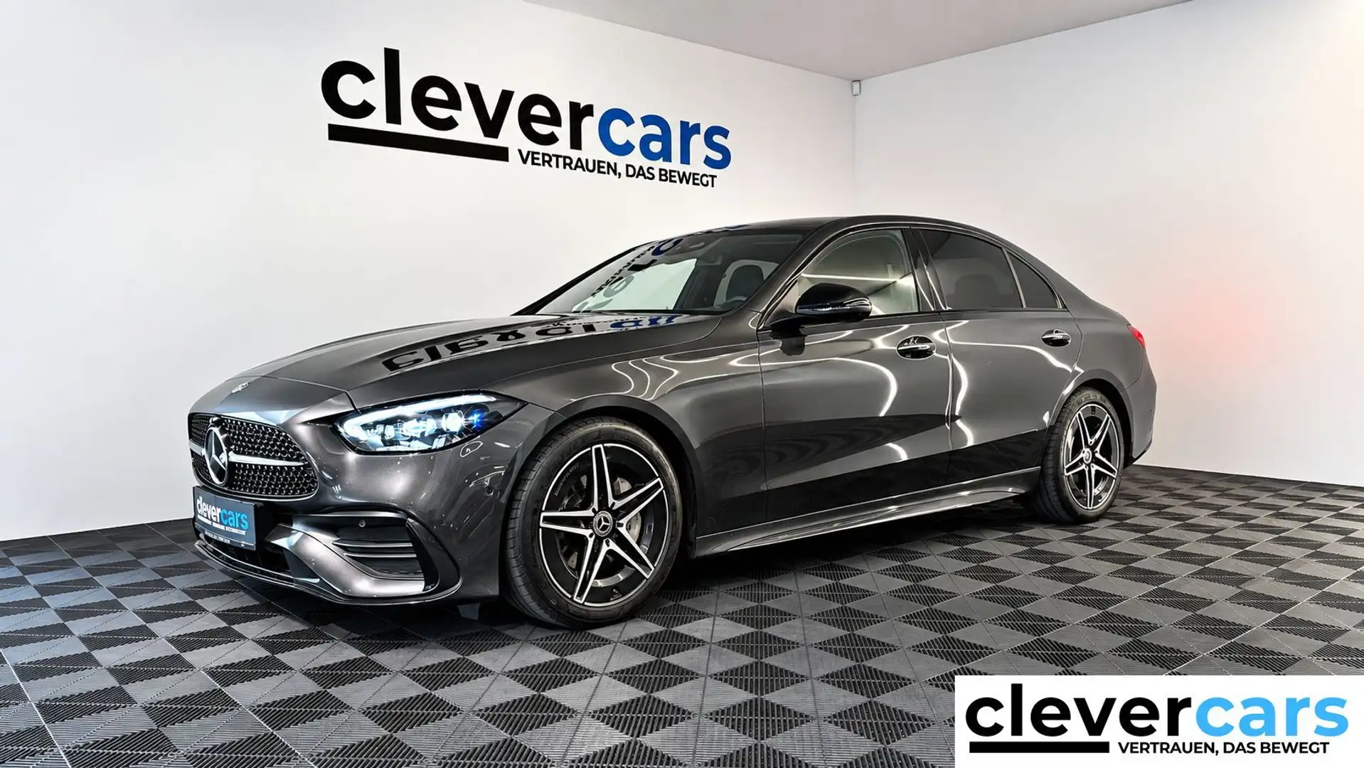 Mercedes-Benz C 220 C-Klasse C 220 d AMG Line (EURO 6d) Grau - 1