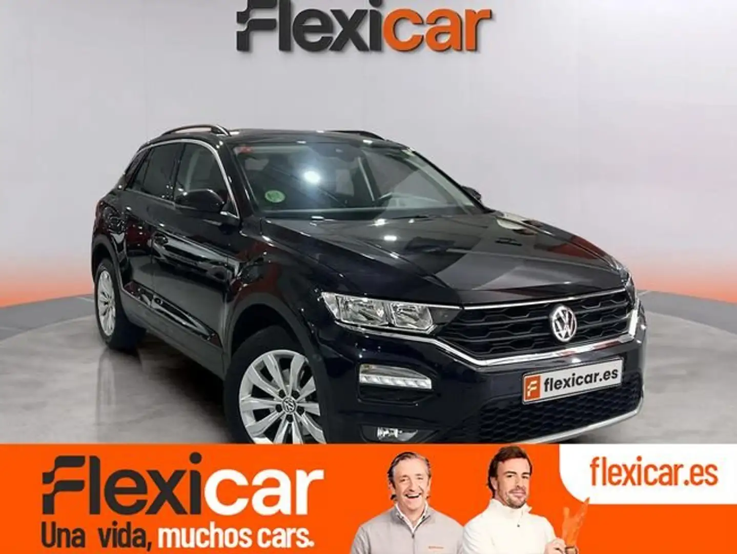 Volkswagen T-Roc 1.6TDI Advance Zwart - 1