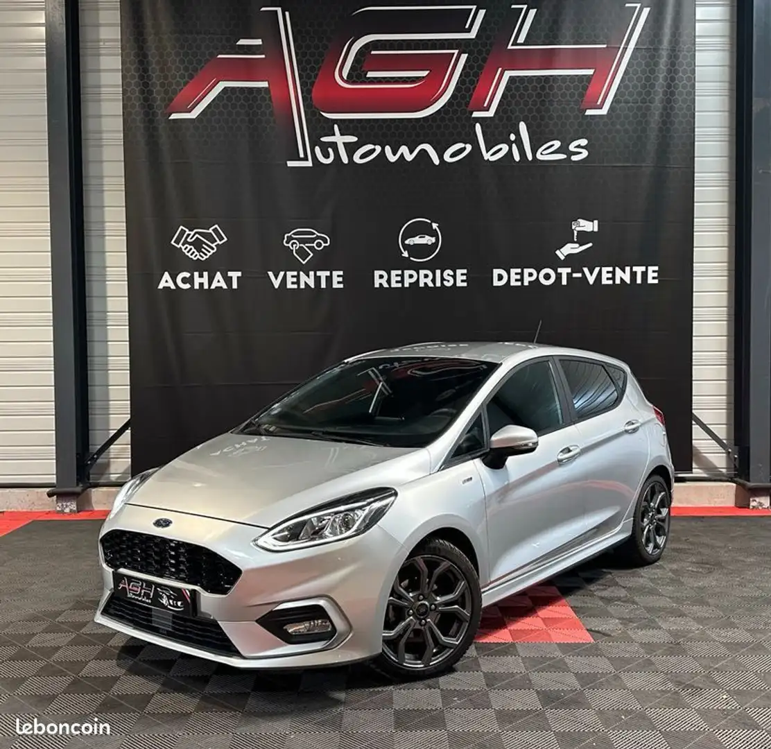 Ford Fiesta 1.0 EcoBoost 100 cv – ST-Line Gris - 1
