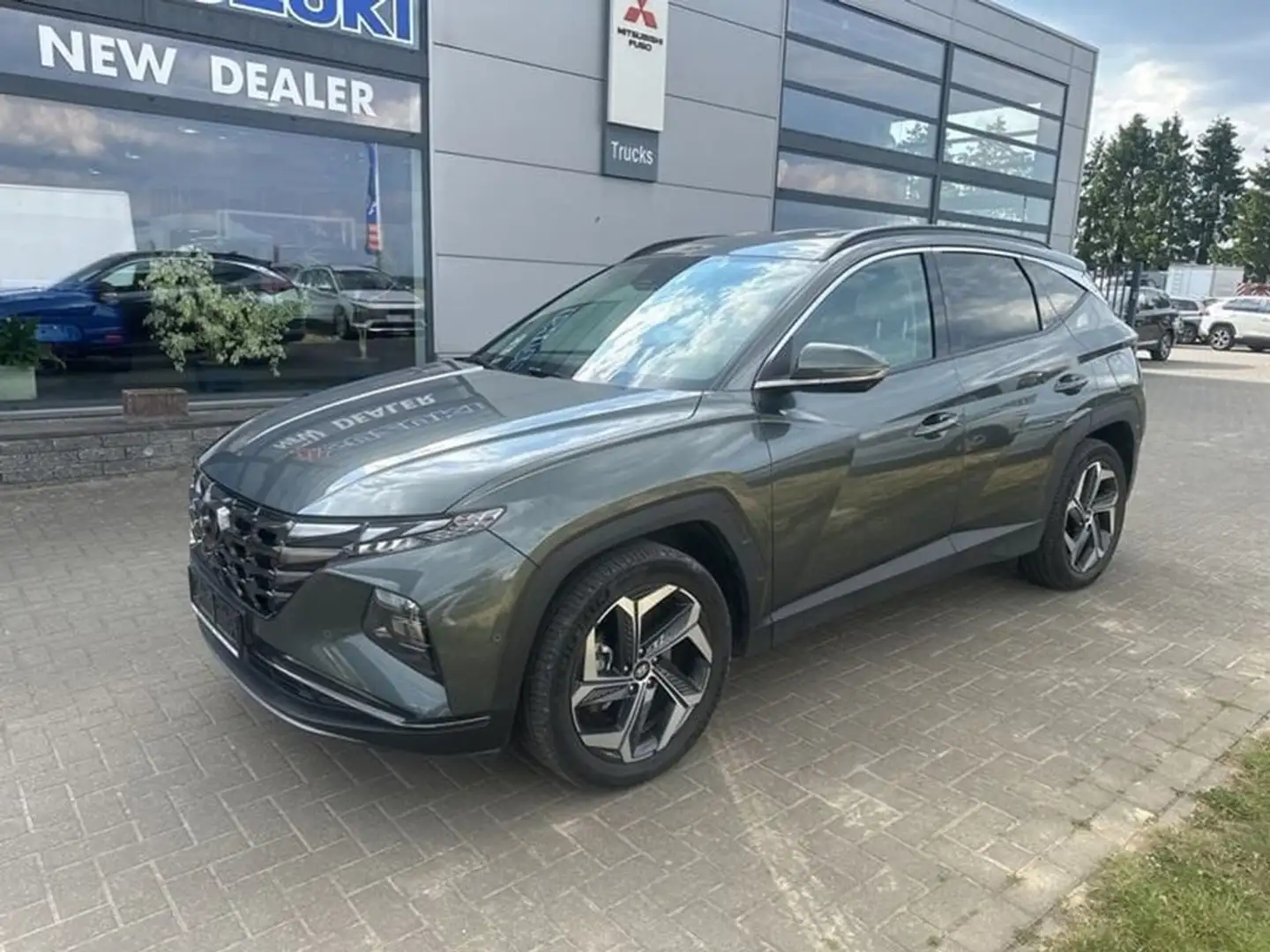 Hyundai TUCSON T-GDi Shine HEV 6AT Gris - 1
