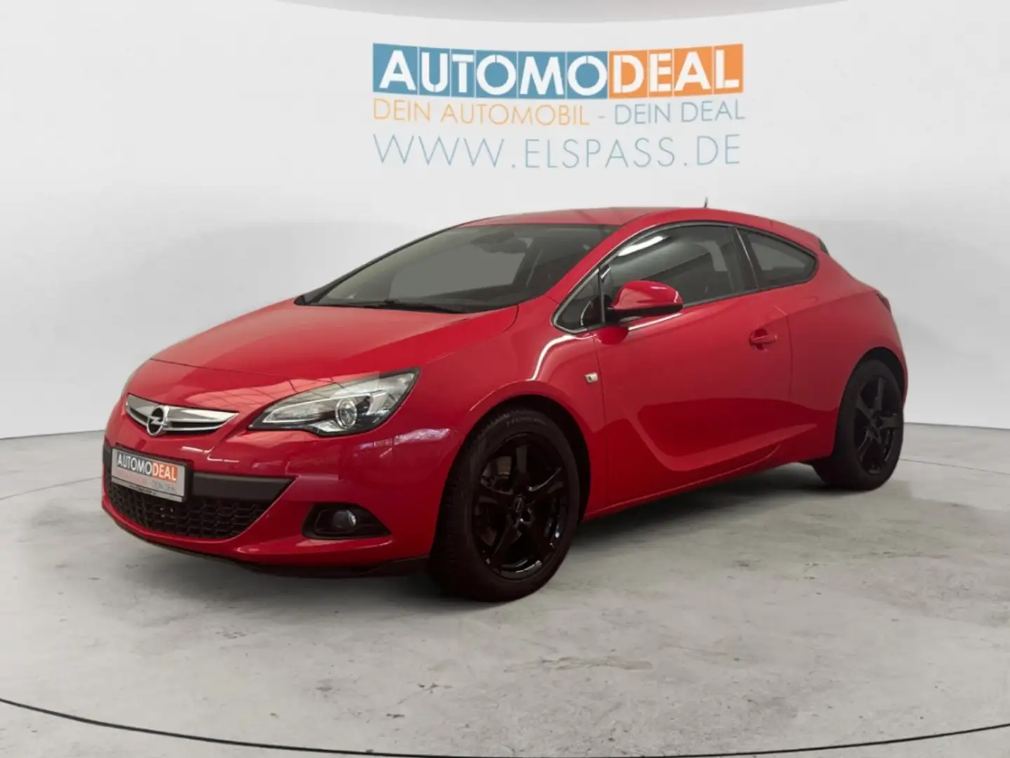 Opel Astra GTC ALLWETTER TEMPOMAT ALU KLIMA MULTIFLENKRAD  CD Rot - 2