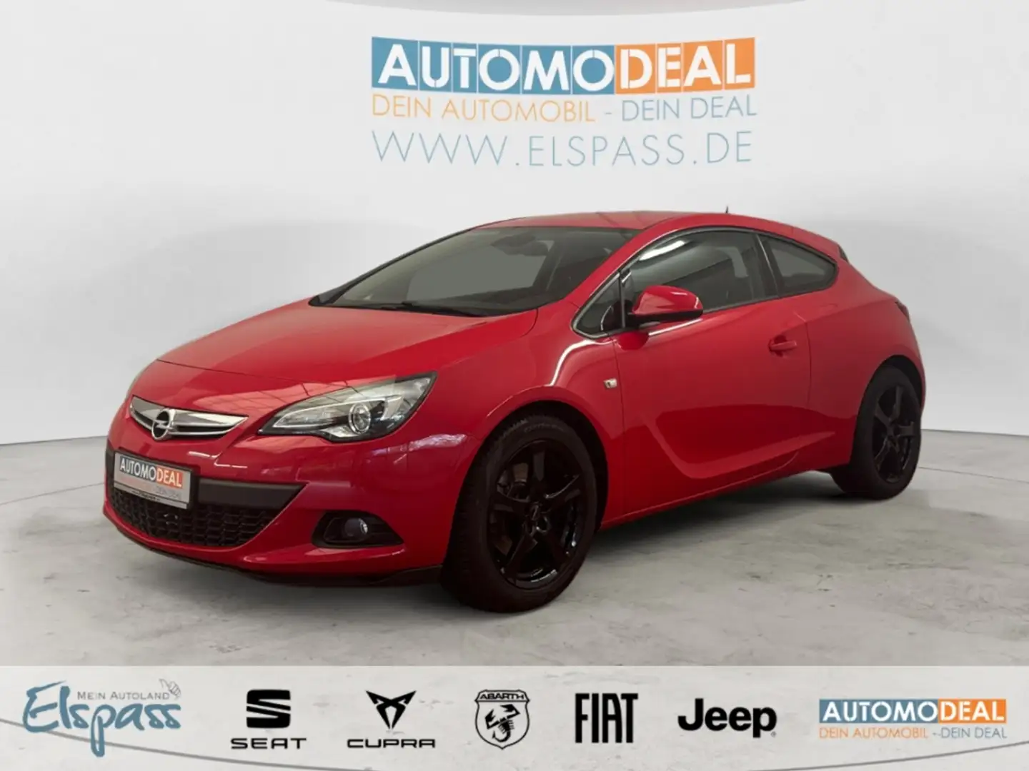 Opel Astra GTC ALLWETTER TEMPOMAT ALU KLIMA MULTIFLENKRAD  CD Rot - 1