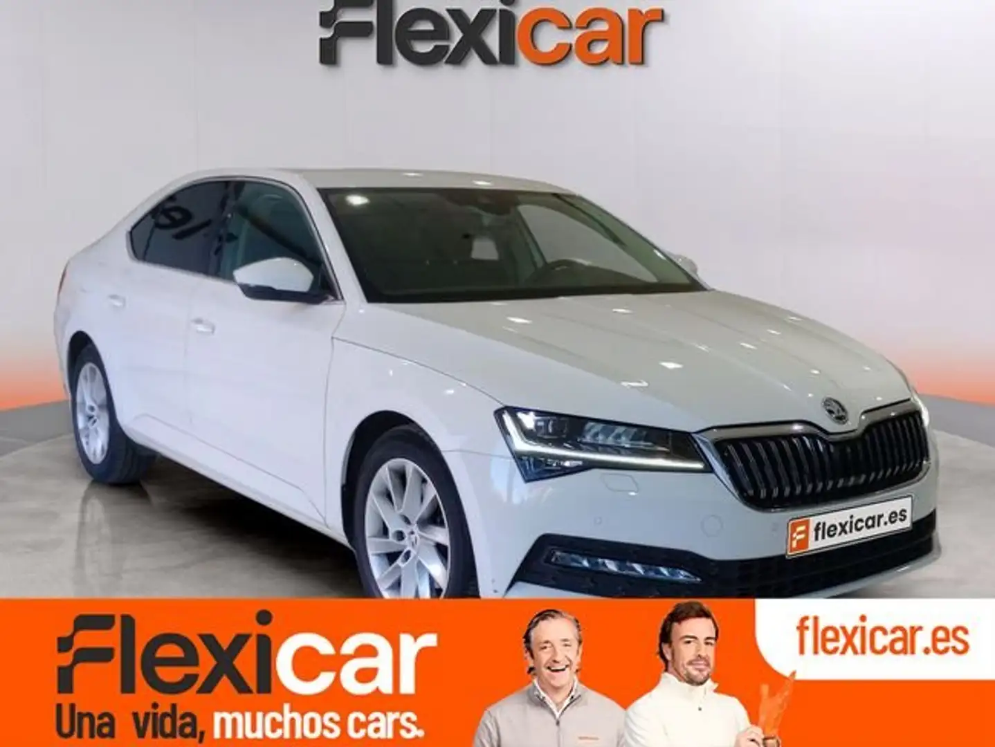 Skoda Superb 1.6TDI CR Ambition DSG 88kW Blanco - 1