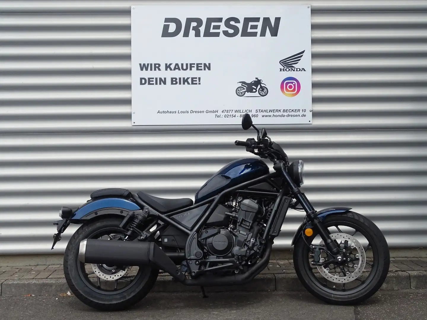 Honda CMX 1100 Rebel ABS  * 6 Jahre Garantie * Blu/Azzurro - 1