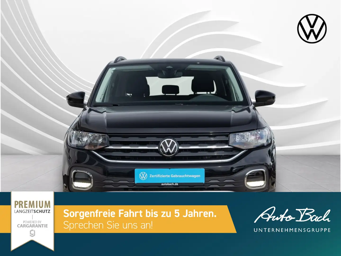 Volkswagen T-Cross 1.0 TSI MOVE, Navi, Soundsystem, App-Con Schwarz - 2