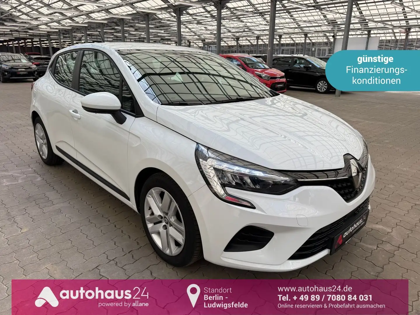 Renault Clio V 1.0 TCe 90 Zen  LED|PDC|Navi|Sitzhzg Weiß - 1