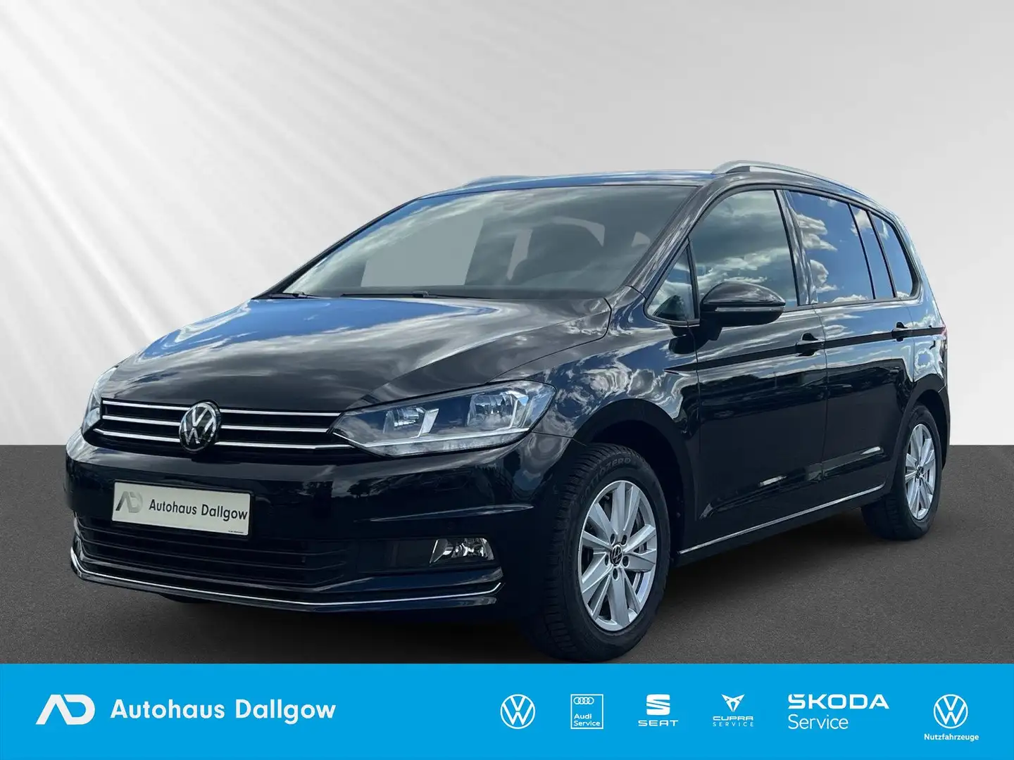 Volkswagen Touran Comfortline Goal 1,5l TSi150PS*DSG+Nav+RF Schwarz - 1