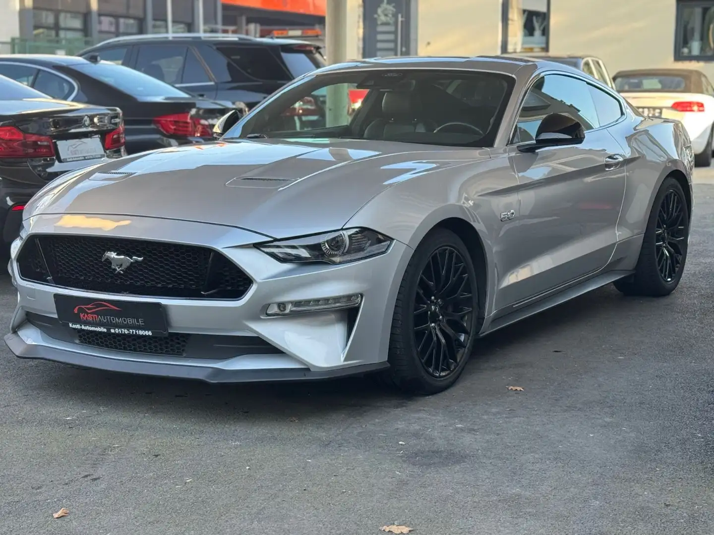 Ford Mustang GT Facelift V8 Deutsche Auto Plateado - 2