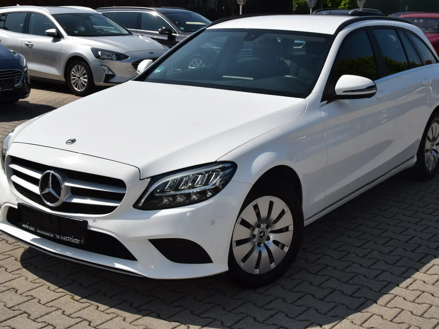 Mercedes-Benz C 200 C 200 T d (205.201) Led,Kamera,Acc,Pdc,Shz,1Hand Weiß - 2