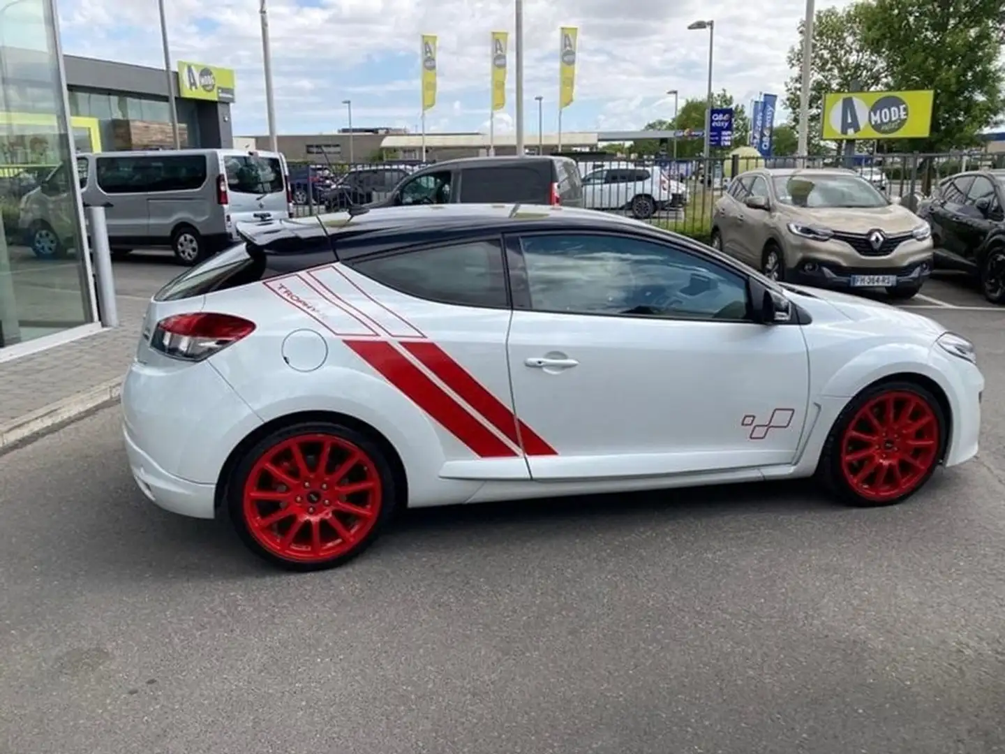Renault Megane TROPHY-R Blanc - 2