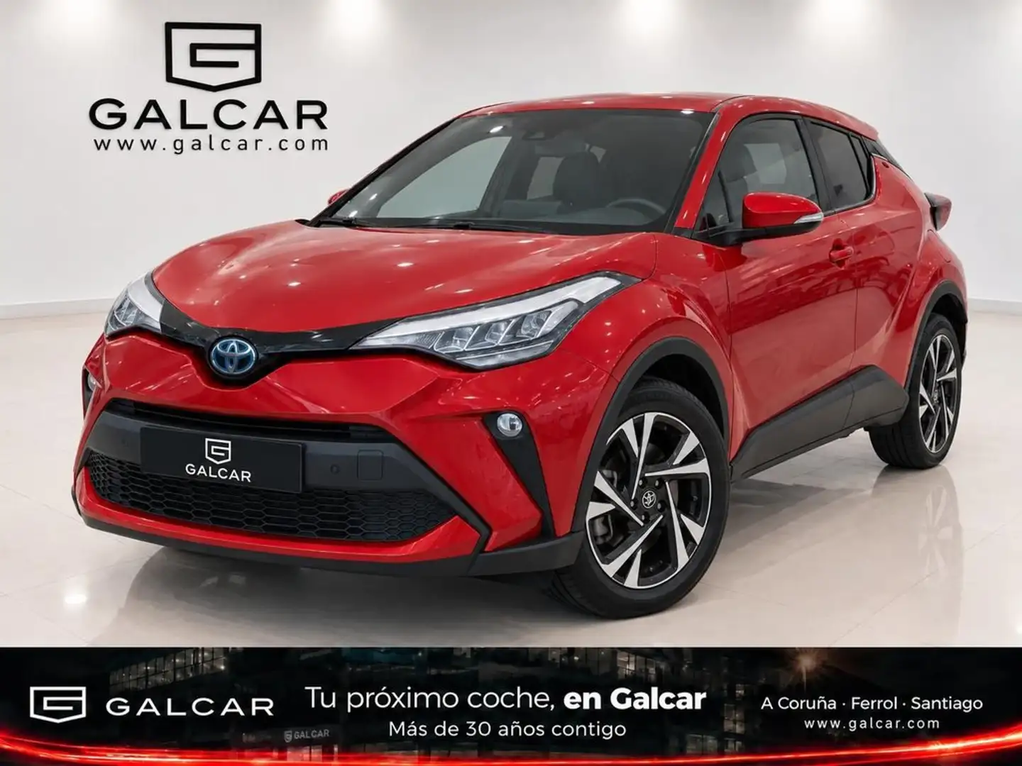 Toyota C-HR 180H Advance Rojo - 1