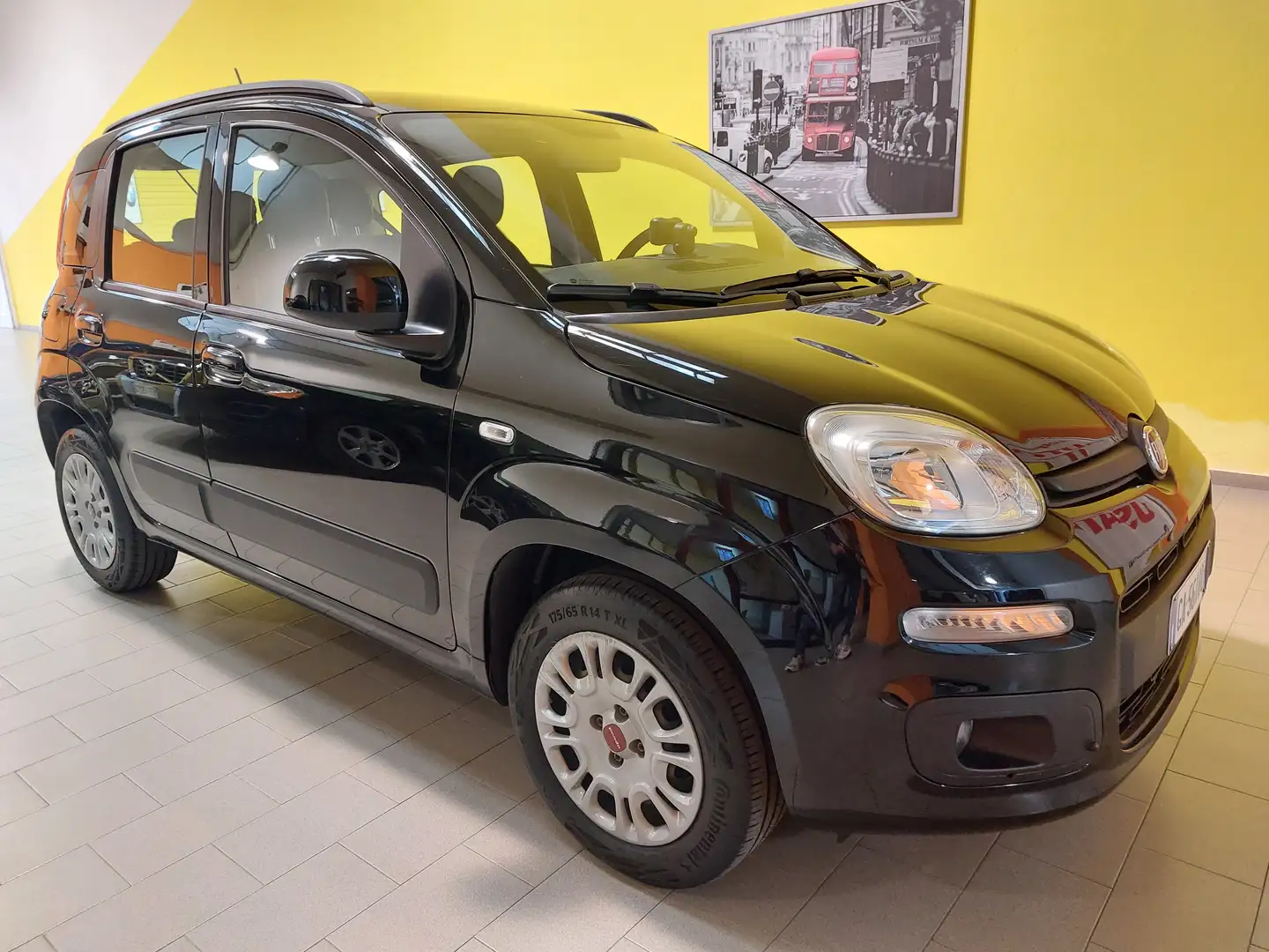 Fiat Panda PANDA 1.2 69CV 5 POSTI - KM 54000 - Schwarz - 1