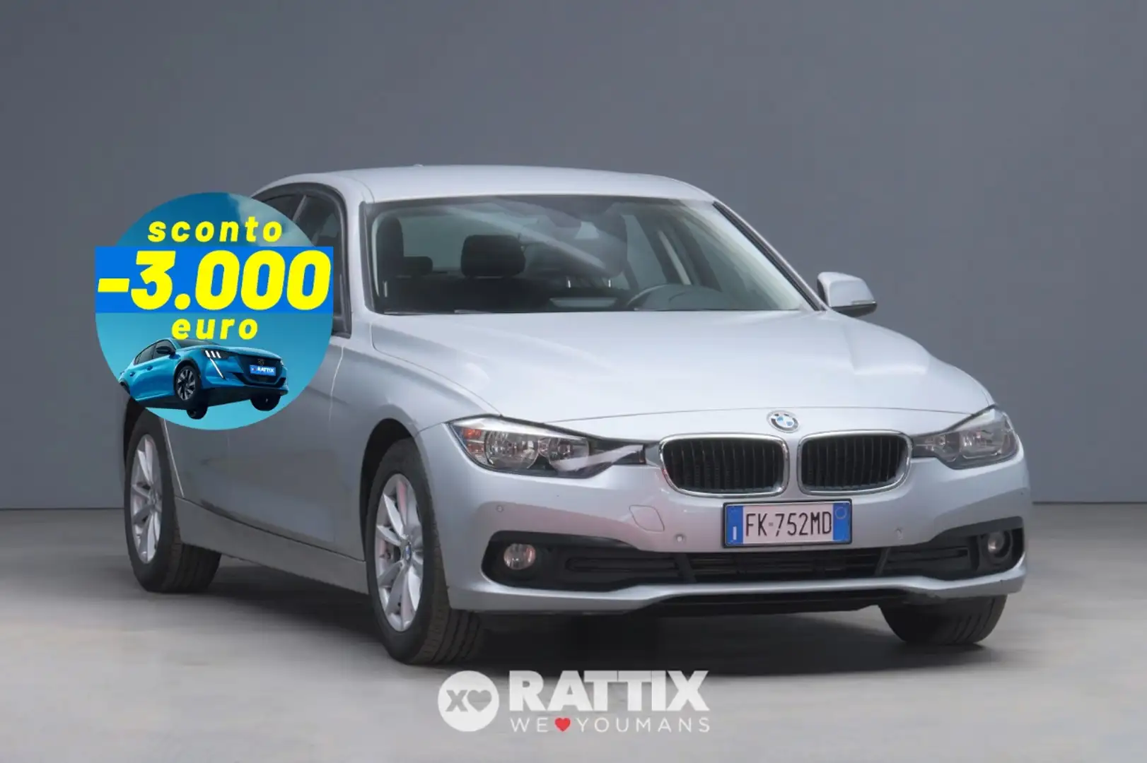 BMW 318 d 2.0 150CV Sport Auto Grigio - 1